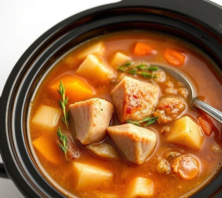 Ham Bone Soup Slow Cooker Recipe (Guide)