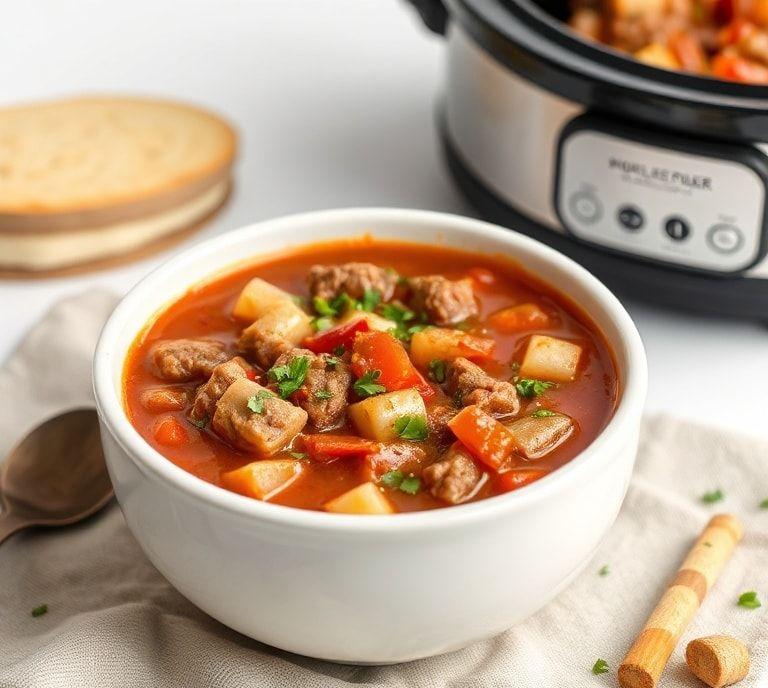 Hamburger Soup Slow Cooker Recipe (Guide)