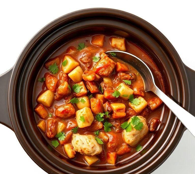 Healthy Chicken Chili Slow Cooker Recipe (Guide)