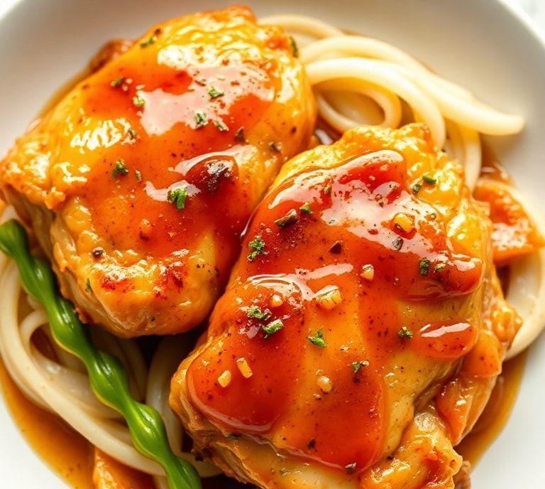 Honey Garlic Chicken Thighs Slow Cooker Recipe (Guide)