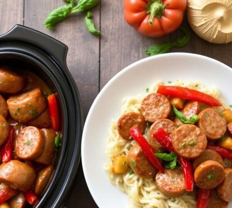 Italian Sausage And Peppers Slow Cooker Recipe (Guide)