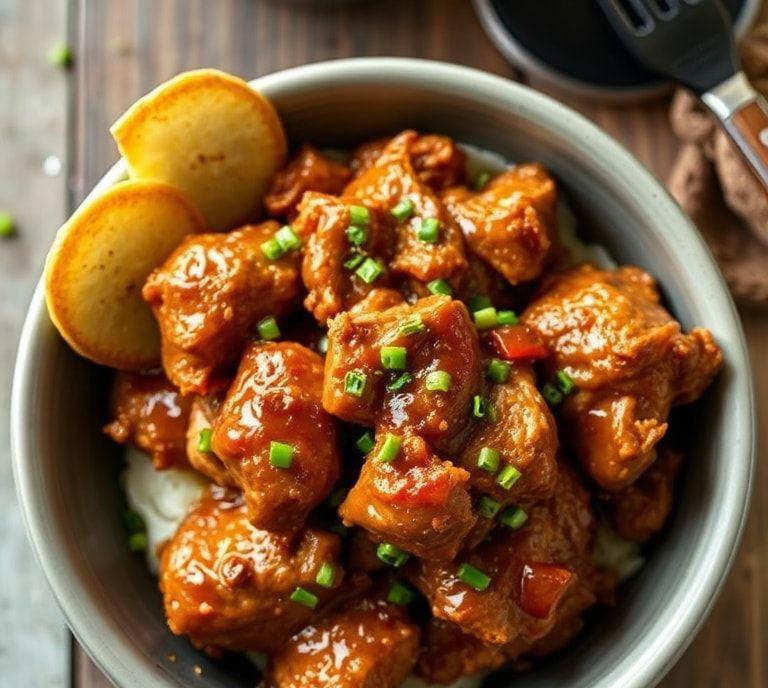jack daniels pulled chicken slow cooker recipe