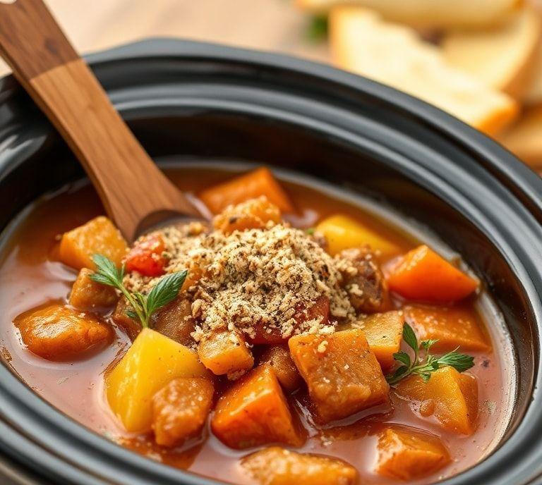 kinders stew seasoning slow cooker recipe