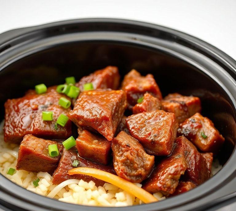 korean short rib slow cooker recipe
