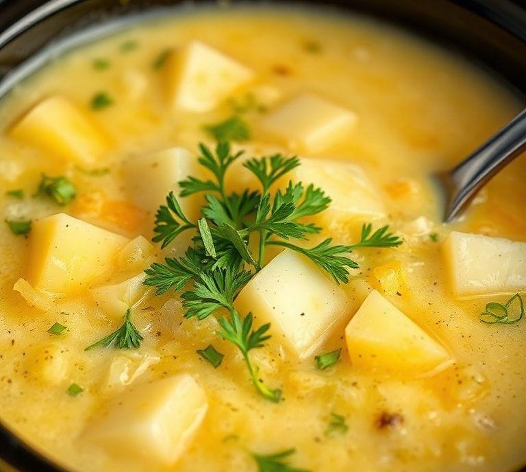 Leek And Potato Soup Slow Cooker Recipe (Guide)