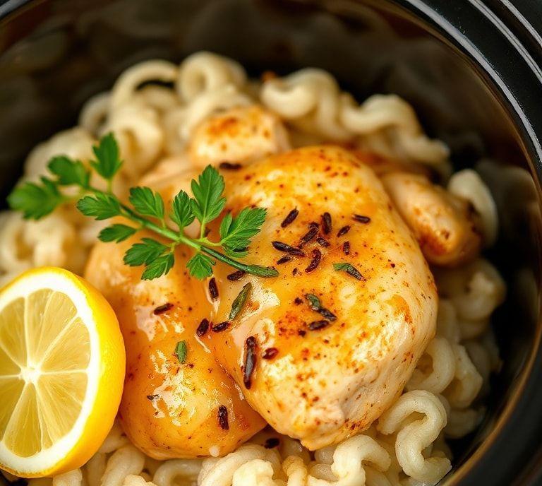 Lemon Pepper Chicken Slow Cooker Recipe (Guide)