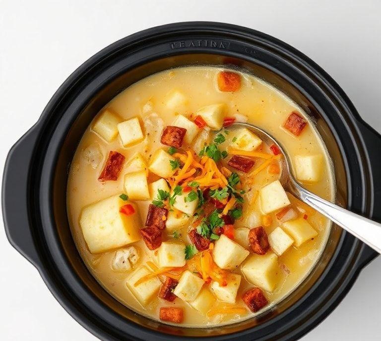 Loaded Baked Potato Soup Slow Cooker Recipe (Guide)
