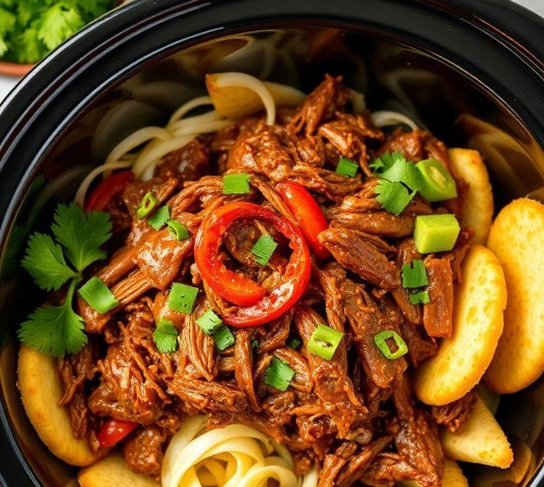 Mexican Pulled Beef Slow Cooker Recipe (Guide)