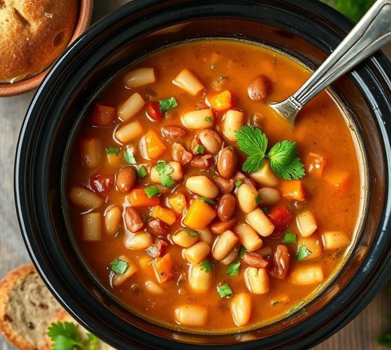 Navy Bean Soup Slow Cooker Recipe (Guide)