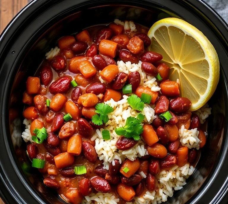 New Orleans Red Beans And Rice Slow Cooker Recipe (Guide)
