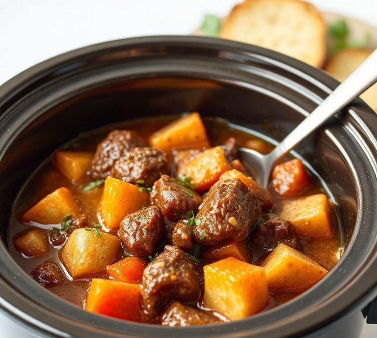 Old Fashioned Beef Stew Slow Cooker Recipe (Guide)