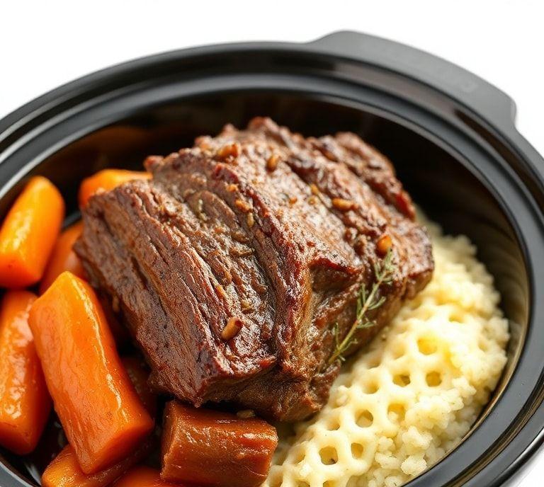 Old Fashioned Pot Roast Slow Cooker Recipe (Guide)