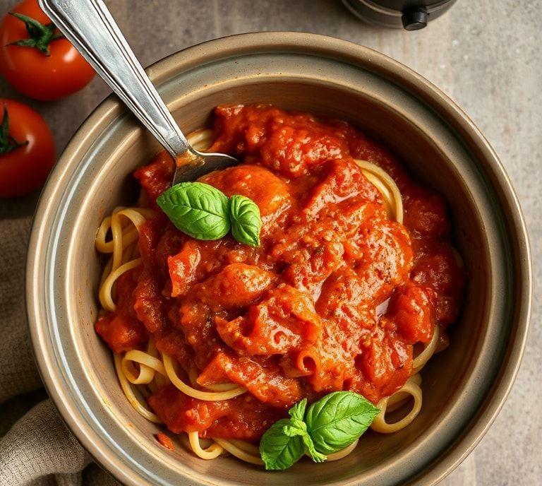 pasta sauce slow cooker recipe