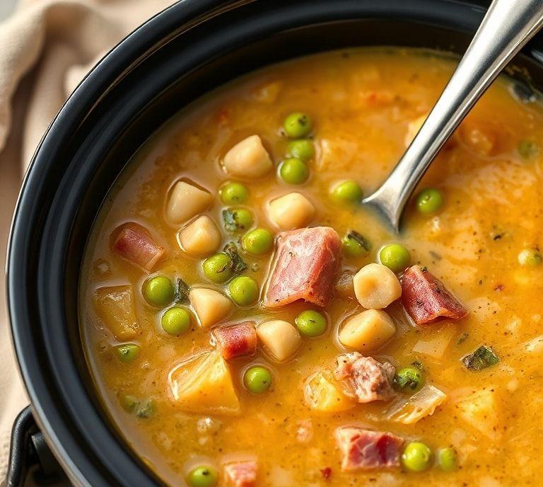 Pea Soup With Ham Bone Slow Cooker Recipe (Guide)