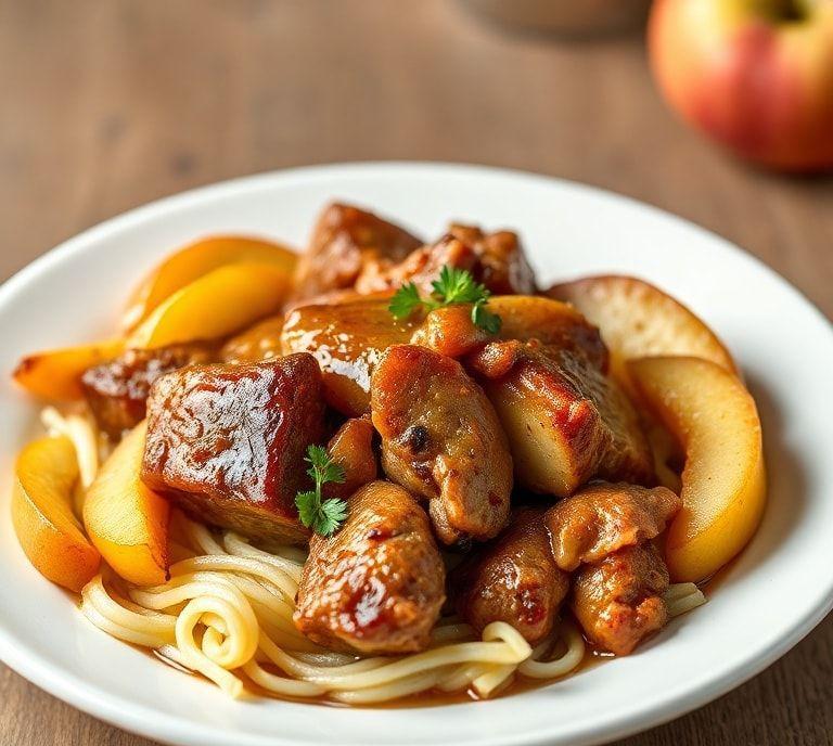 Pork And Apple Slow Cooker Recipe (Guide)