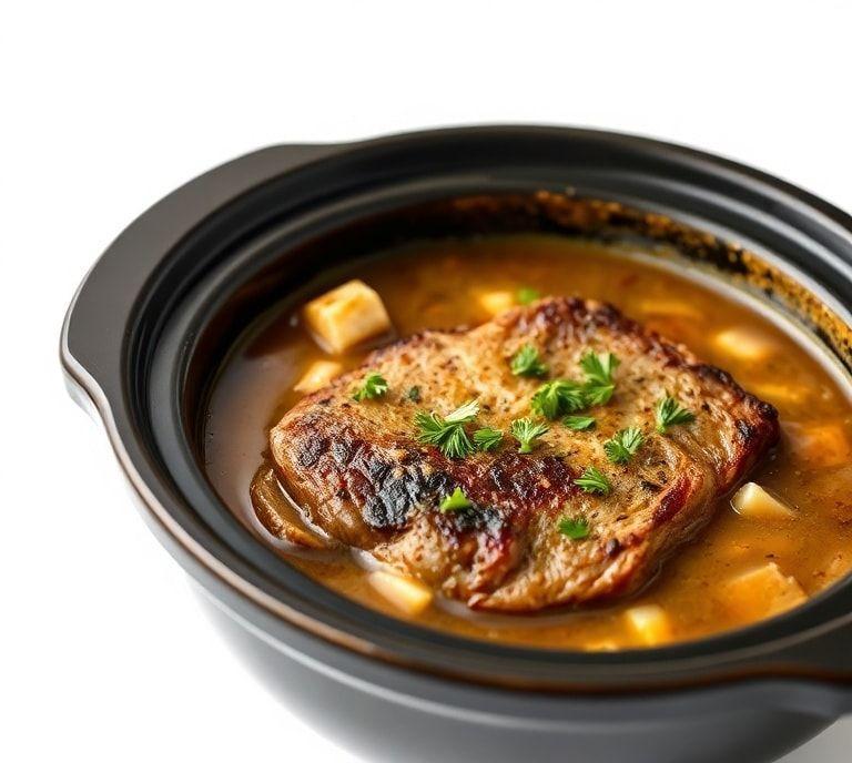 Pork Chop Slow Cooker Mushroom Soup Recipe (Guide)