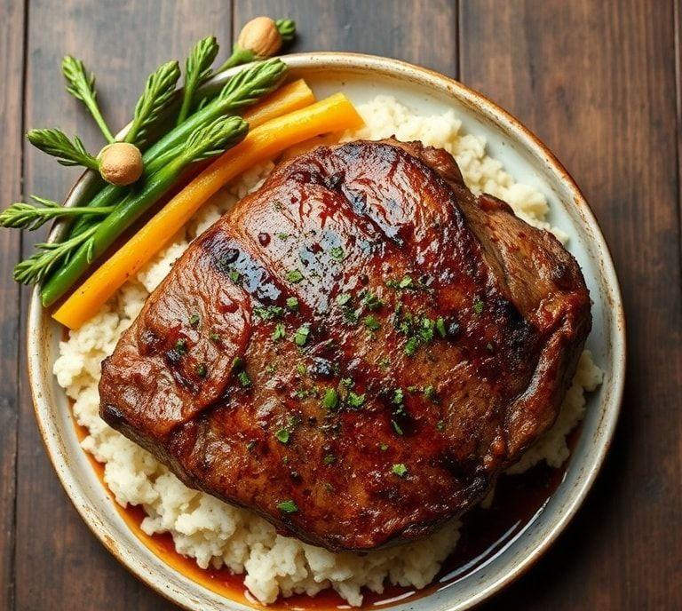 Pork Shoulder Blade Steak Slow Cooker Recipe (Guide)