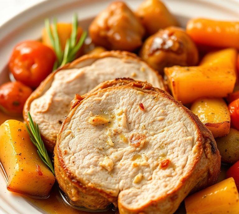 Pork Tenderloin Slow Cooker With Vegetables Recipe (Guide)