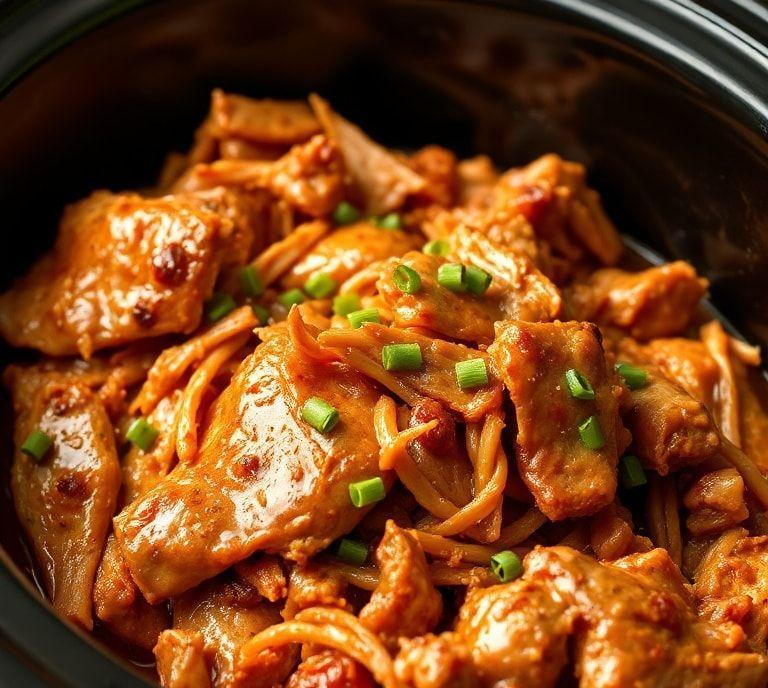 Pulled Chicken Slow Cooker Recipe (Guide)