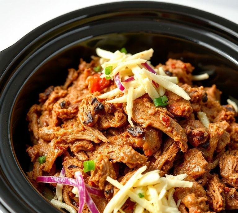 Pulled Pork Slow Cooker With Coleslaw Recipe (Guide)