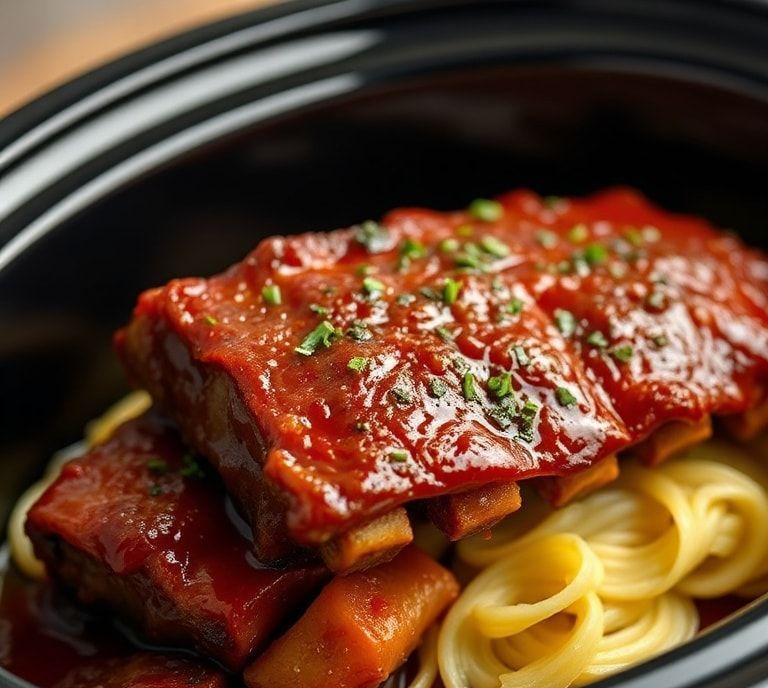 Ribs Slow Cooker Recipe (Guide)