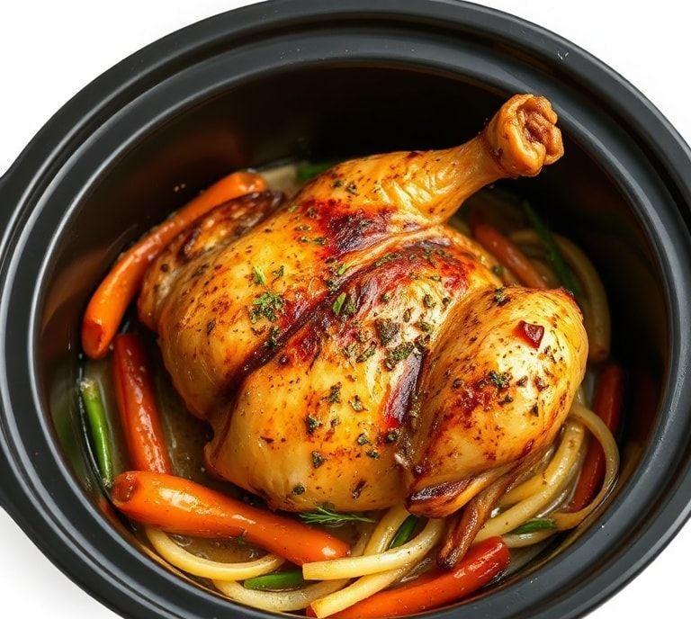 Roast Chicken Slow Cooker Recipe (Guide)
