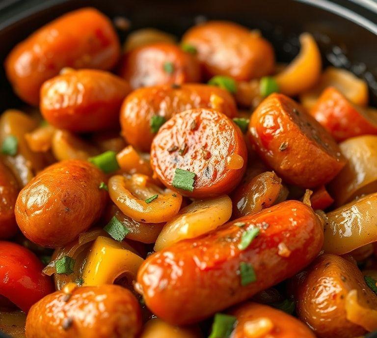 Sausage Peppers And Onions Slow Cooker Recipe (Guide)