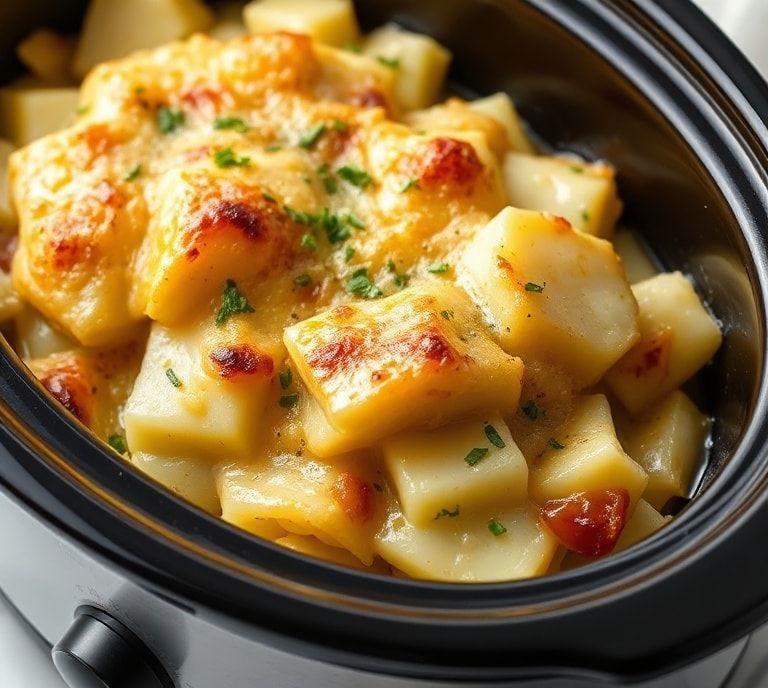 Scalloped Potatoes Slow Cooker Recipe (Guide)