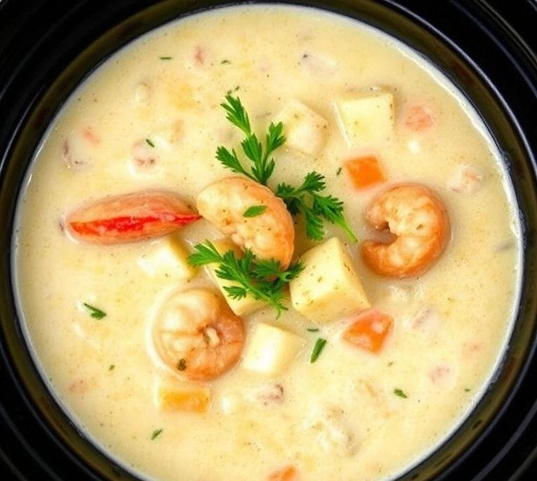 Seafood Chowder Slow Cooker Recipe (Guide)