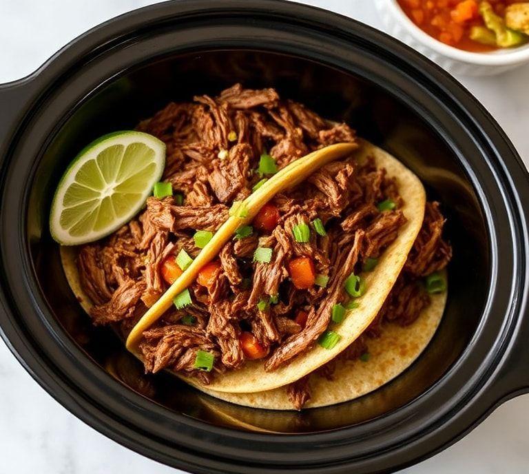 Shredded Beef Taco Slow Cooker Recipe (Guide)