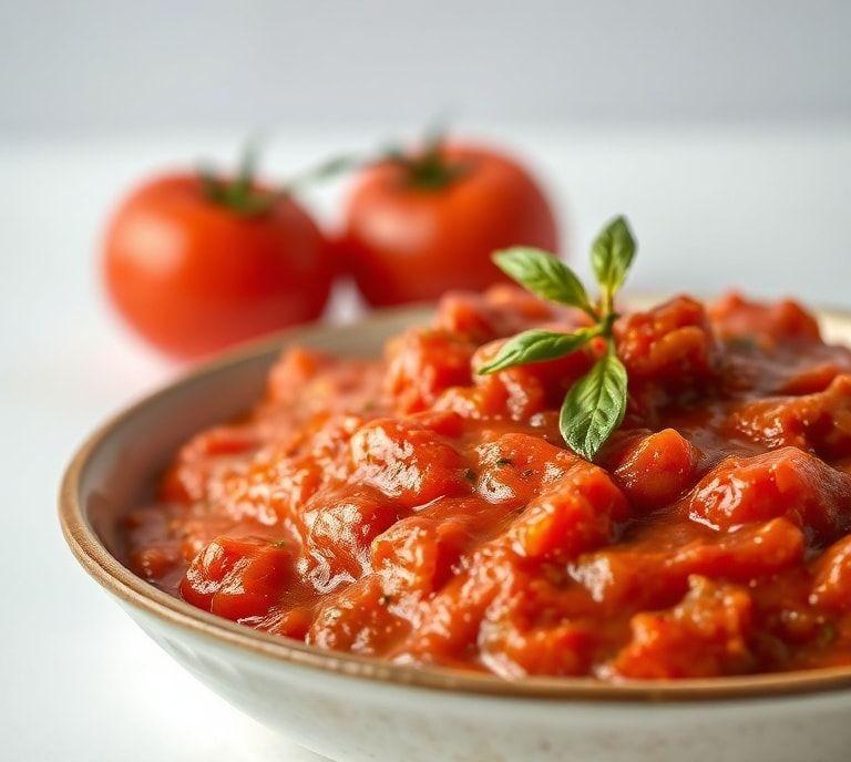 Slow Cooked Tomato Sauce Recipe (Guide)