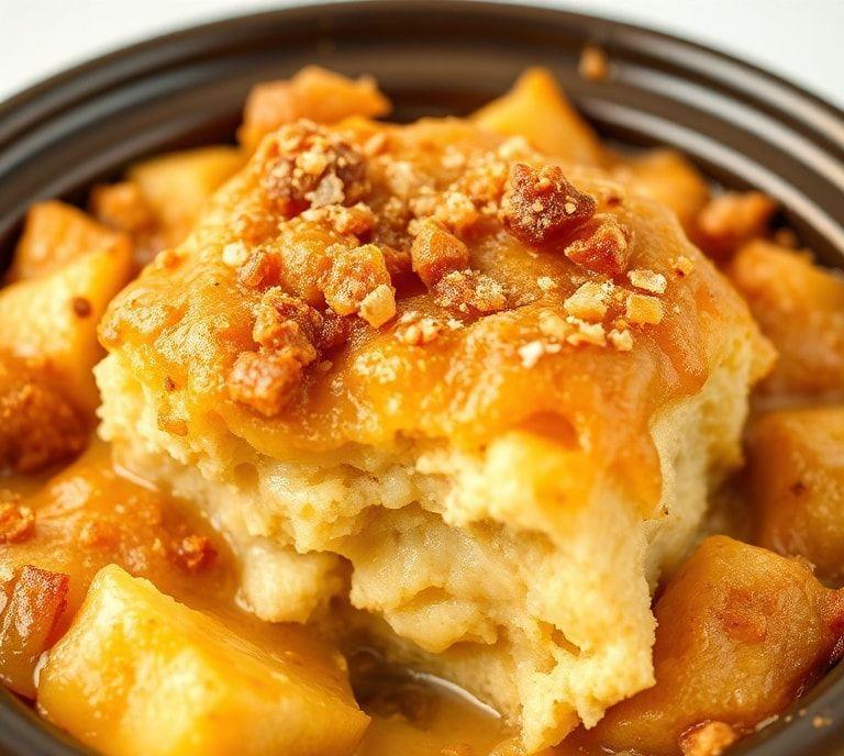 Slow Cooker Apple Dump Cake Recipe (Guide)