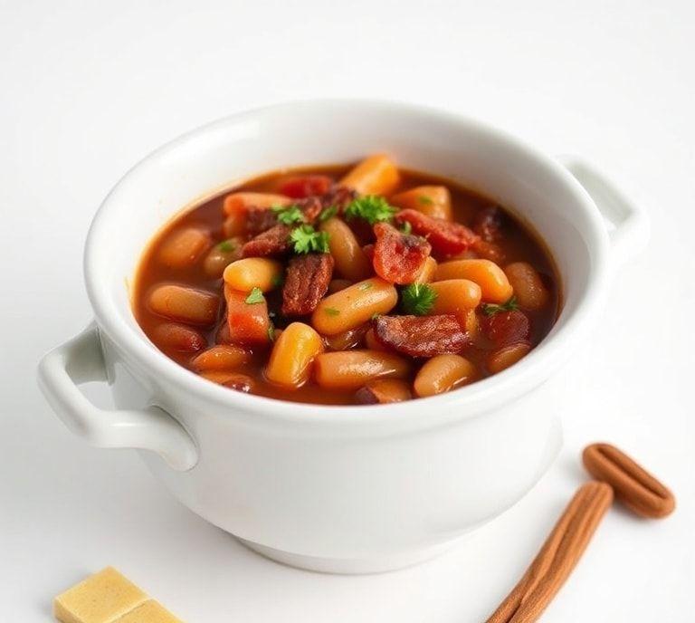 Slow Cooker Baked Beans With Bacon Recipe (Guide)