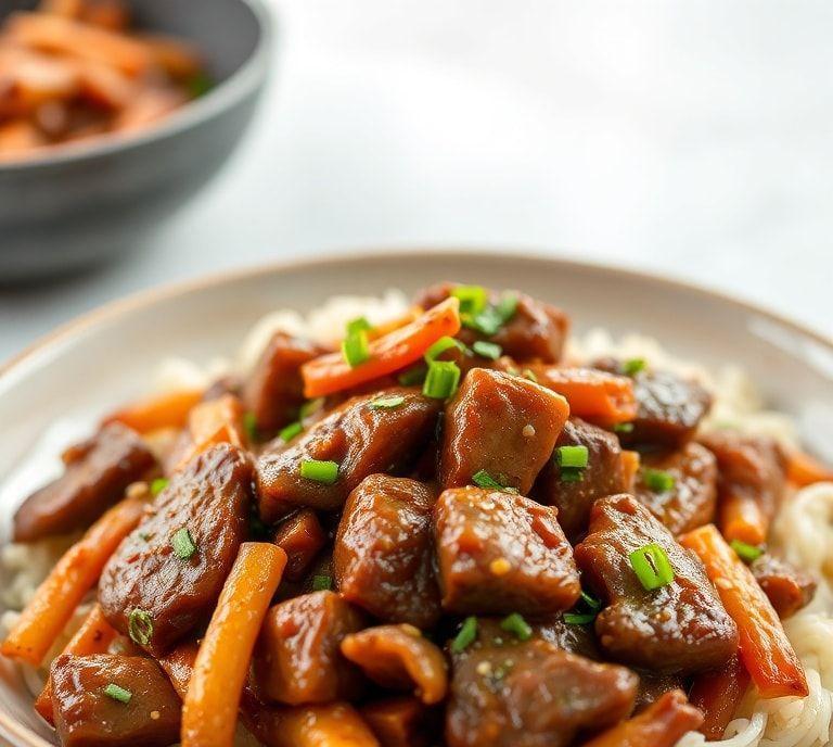 slow cooker beef stir-fry recipe