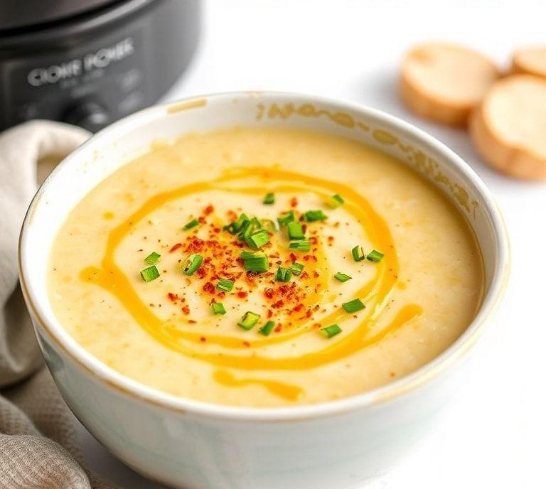Slow Cooker Cheesy Potato Soup Recipe (Guide)