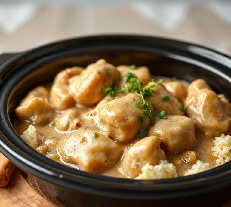 Slow Cooker Chicken And Gravy Recipe (Guide)