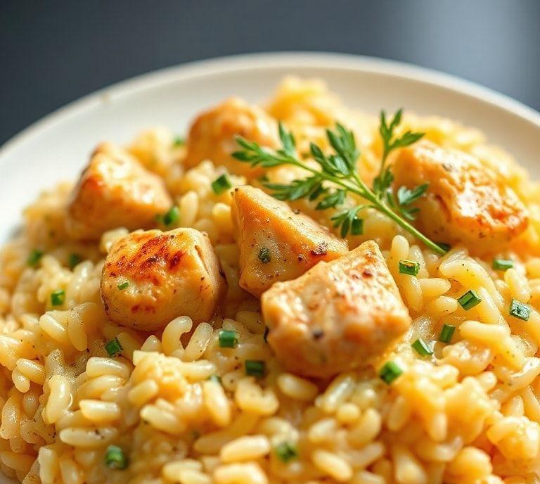 Slow Cooker Chicken Risotto Recipe (Guide)