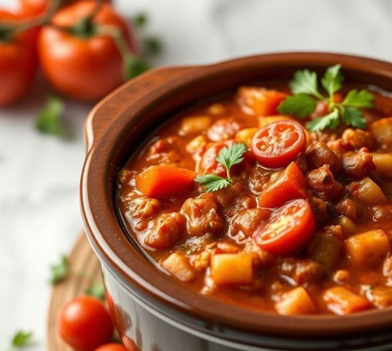 Slow Cooker Chili With Fresh Tomatoes Recipe (Guide)