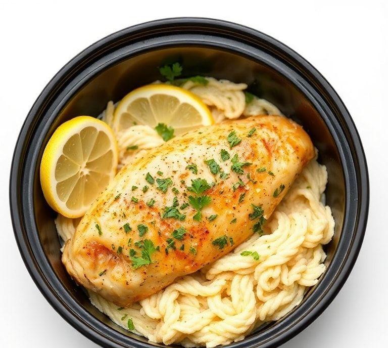 Slow Cooker Creamy Lemon Herb Chicken Recipe (Guide)
