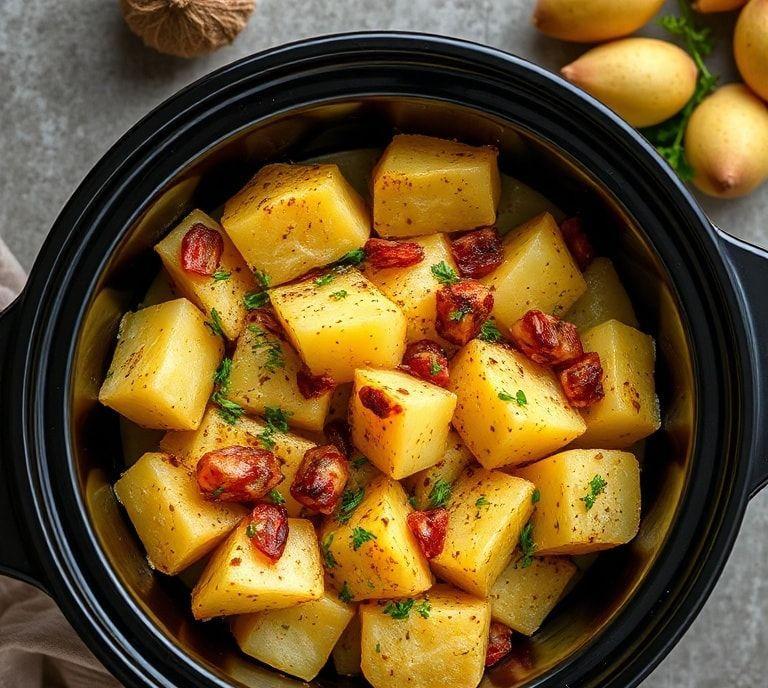 Slow Cooker Funeral Potatoes Recipe (Guide)