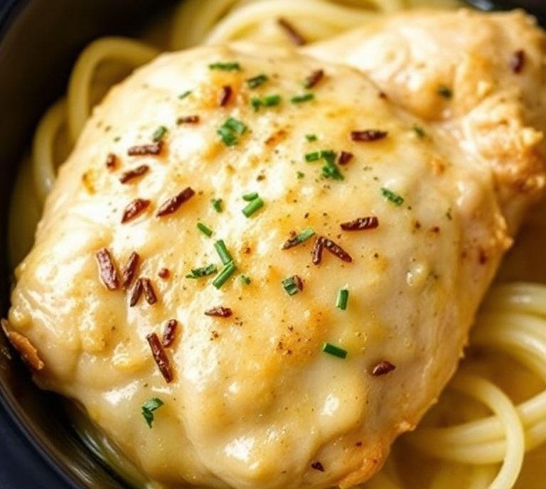 slow cooker garlic parmesan chicken recipe