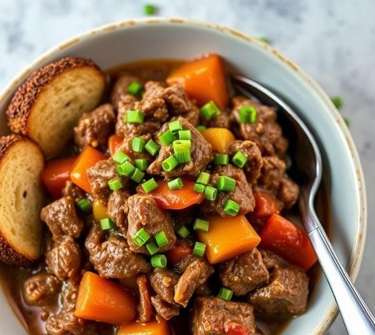 Slow Cooker Ground Beef Stew Recipe (Guide)