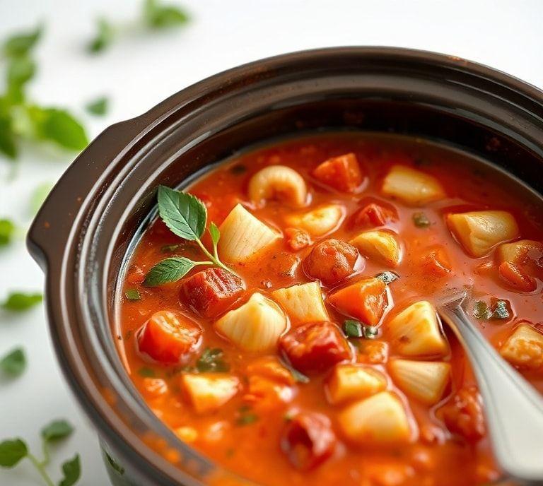 Slow Cooker Italian Soup Recipe (Guide)
