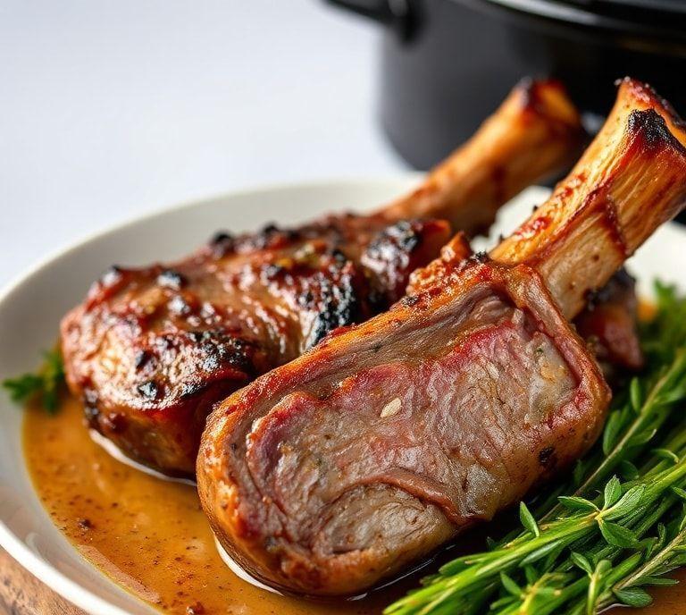 Slow Cooker Lamb Rack Recipe (Guide)
