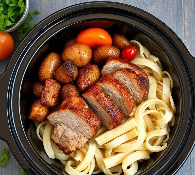 Slow Cooker Pork Healthy Recipe (Guide)