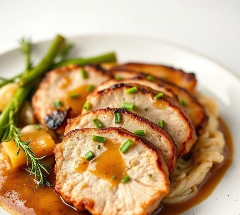 slow cooker pork medallions recipe