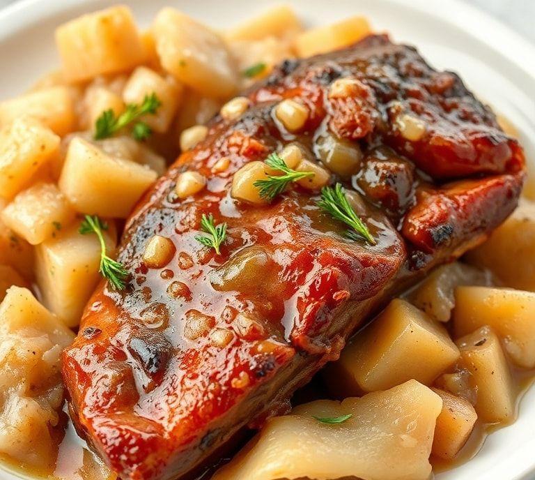 Slow Cooker Pork Ribs And Sauerkraut Recipe (Guide)