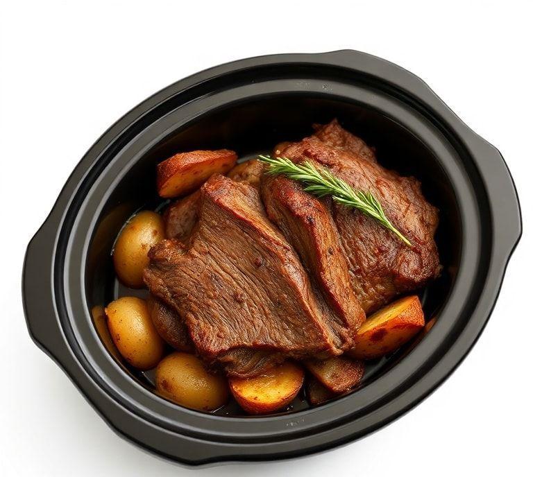 Slow Cooker Pot Roast No Potatoes Recipe (Guide)