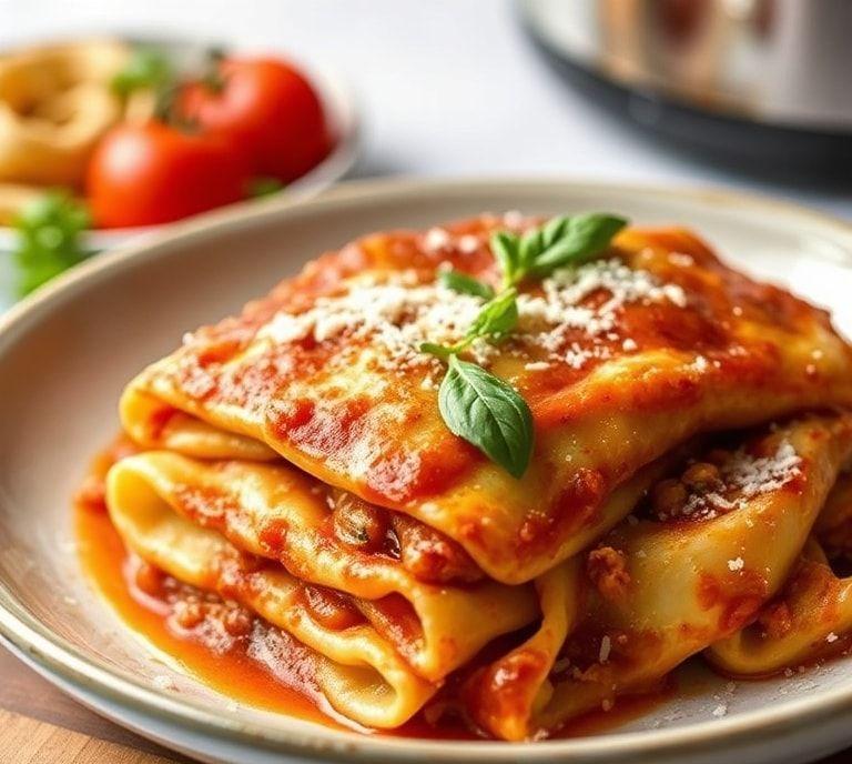 Slow Cooker Ravioli Lasagna Recipe (Guide)