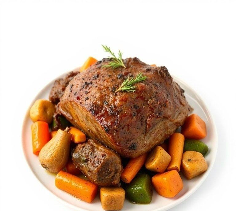 Slow Cooker Roast And Vegetables Recipe (Guide)